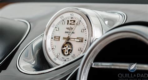 breitling clock bentley|Bentley bentayga mulliner clock.